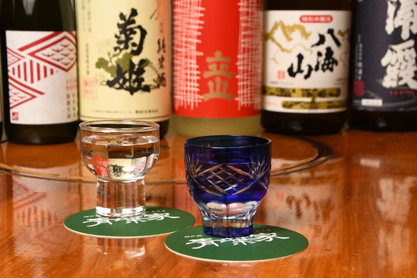 日本酒（4種）・シャンパン（4種）